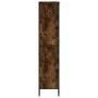 Engineered wood smoked oak bookshelf 80x31x137.5 cm by , Bookcases and shelves - Ref: Foro24-848631, Price: 71,92 €, Discount: %