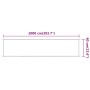 Anthrazitgraue Vertikalmarkise 60x1000 cm Oxford-Stoff von vidaXL, Sonnenschirme - Ref: Foro24-148204, Preis: 42,37 €, Rabatt: %