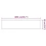 Anthrazitgraue Vertikalmarkise 60x1000 cm Oxford-Stoff von vidaXL, Sonnenschirme - Ref: Foro24-148204, Preis: 50,94 €, Rabatt: %
