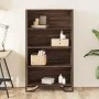 Engineered wood brown oak bookshelf 80x31x137.5 cm by , Bookcases and shelves - Ref: Foro24-848633, Price: 74,09 €, Discount: %