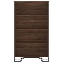 Engineered wood brown oak bookshelf 80x31x137.5 cm by , Bookcases and shelves - Ref: Foro24-848633, Price: 74,98 €, Discount: %