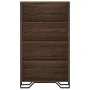 Engineered wood brown oak bookshelf 80x31x137.5 cm by , Bookcases and shelves - Ref: Foro24-848633, Price: 74,09 €, Discount: %