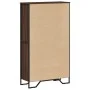 Engineered wood brown oak bookshelf 80x31x137.5 cm by , Bookcases and shelves - Ref: Foro24-848633, Price: 74,09 €, Discount: %