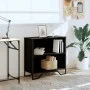 Engineered wood black shelf 80x31x74.5 cm by , Bookcases and shelves - Ref: Foro24-848619, Price: 45,62 €, Discount: %