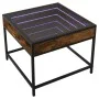 Mitteltisch mit Infinity LED in rauchiger Eiche 50x50x41 cm von , Couchtisch - Ref: Foro24-847679, Preis: 66,99 €, Rabatt: %