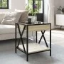 Mesa de centro con Infinity LED roble Sonoma 40x40x49 cm de , Mesas de centro - Ref: Foro24-847693, Precio: 65,32 €, Descuent...