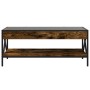Coffee table with Infinity LED smoked oak 90x50x38 cm by , Coffee table - Ref: Foro24-847709, Price: 98,20 €, Discount: %