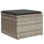 Gartenmöbel-Set 9-teilig mit Kissen aus hellem grauem Kunst-Rattan. von , Gartensets - Ref: Foro24-3266792, Preis: 659,23 €, ...
