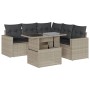 Set de sofás de jardín 6 pzas y cojines ratán sintético gris de , Conjuntos de jardín - Ref: Foro24-3267272, Precio: 452,02 €...