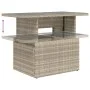 Garden sofa set 6 pieces and gray synthetic rattan cushions by , Garden sets - Ref: Foro24-3267272, Price: 470,35 €, Discount: %