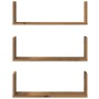 Wandregale 3 Stück aus Kunstholzhandwerk 58x18x18 cm von , Regale und Regale - Ref: Foro24-853289, Preis: 30,14 €, Rabatt: %