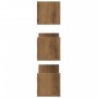 Wall shelves 3 units engineered wood artisian 58x18x18 cm by , Shelves and shelves - Ref: Foro24-853289, Price: 28,19 €, Disc...