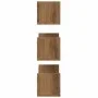 Wall shelves 3 units engineered wood artisian 58x18x18 cm by , Shelves and shelves - Ref: Foro24-853289, Price: 29,65 €, Disc...