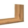 Wall shelves 3 units engineered wood artisian 58x18x18 cm by , Shelves and shelves - Ref: Foro24-853289, Price: 29,65 €, Disc...