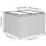 Set of 10-piece garden sofas with light gray synthetic rattan cushions by , Modular outdoor sofas - Ref: Foro24-3221831, Pric...