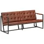 3-seater sofa made of genuine brown goat leather by , Sofas - Ref: Foro24-288284, Price: 503,77 €, Discount: %