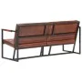 3-seater sofa made of genuine brown goat leather by , Sofas - Ref: Foro24-288284, Price: 503,77 €, Discount: %