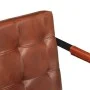 3-seater sofa made of genuine brown goat leather by , Sofas - Ref: Foro24-288284, Price: 503,77 €, Discount: %