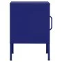 Nachttisch aus marineblauem Stahl 35x35x51 cm von , Nachttische - Ref: Foro24-336208, Preis: 72,16 €, Rabatt: %