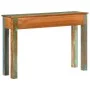 Solid recycled wood console table 110x30x75 cm by , Side tables - Ref: Foro24-352781, Price: 212,13 €, Discount: %