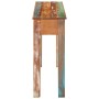 Solid recycled wood console table 110x30x75 cm by , Side tables - Ref: Foro24-352781, Price: 215,76 €, Discount: %