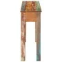 Solid recycled wood console table 110x30x75 cm by , Side tables - Ref: Foro24-352781, Price: 212,13 €, Discount: %