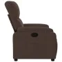 Sillón reclinable tela de microfibra marrón by , Armchairs - Ref: Foro24-373448, Price: 249,31 €, Discount: %