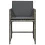 Sillones de jardín con cojines 4 uds ratán sintético gris by , Garden chairs - Ref: Foro24-365036, Price: 193,39 €, Discount: %