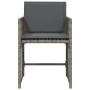 Sillones de jardín con cojines 4 uds ratán sintético gris by , Garden chairs - Ref: Foro24-365036, Price: 197,21 €, Discount: %