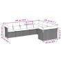 Gartenmöbel-Set 9-teilig mit Kissen aus hellem grauem Kunst-Rattan. von , Gartensets - Ref: Foro24-3218172, Preis: 611,98 €, ...