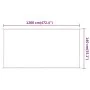 White vertical awning 140x1200 cm oxford fabric by vidaXL, Umbrellas - Ref: Foro24-148170, Price: 54,57 €, Discount: %