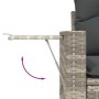 Set sofás jardín 10 pzas con cojines ratán sintético gris claro by , Garden sets - Ref: Foro24-3220671, Price: 700,98 €, Disc...