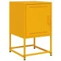 Nachttische, 2 Stück, aus Stahl in Senfgelb, 36x39x60,5 cm. von , Nachttische - Ref: Foro24-846453, Preis: 93,52 €, Rabatt: %