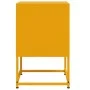 Nachttische, 2 Stück, aus Stahl in Senfgelb, 36x39x60,5 cm. von , Nachttische - Ref: Foro24-846453, Preis: 93,52 €, Rabatt: %