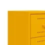 Mesita de noche acero amarillo mostaza 36x39x60,5 cm de , Mesitas de noche - Ref: Foro24-846464, Precio: 70,85 €, Descuento: %