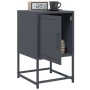 Nachttische, 2 Stück, anthrazitgraues Stahl, 36x39x60,5 cm. von , Nachttische - Ref: Foro24-846451, Preis: 94,67 €, Rabatt: %