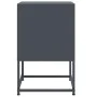 Nachttische, 2 Stück, anthrazitgraues Stahl, 36x39x60,5 cm. von , Nachttische - Ref: Foro24-846451, Preis: 93,44 €, Rabatt: %