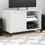 TV-Möbel aus weißem Stahl, 68x39x43,5 cm. von , TV-Möbel - Ref: Foro24-846673, Preis: 56,51 €, Rabatt: %