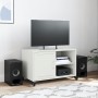 TV-Möbel aus weißem Stahl, 68x39x43,5 cm. von , TV-Möbel - Ref: Foro24-846673, Preis: 56,51 €, Rabatt: %