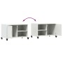 Mueble de TV acero blanco 68x39x43,5 cm de , Muebles TV - Ref: Foro24-846673, Precio: 56,14 €, Descuento: %