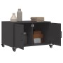Mesa de centro acero negro 68x50x43,5 cm de , Mesas de centro - Ref: Foro24-846686, Precio: 64,60 €, Descuento: %