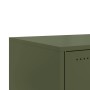 Mesa de centro acero verde oliva 68x50x43,5 cm de , Mesas de centro - Ref: Foro24-846690, Precio: 69,49 €, Descuento: %