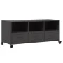 TV-Möbel aus schwarzem Stahl, 100,5x39x43,5 cm. von , TV-Möbel - Ref: Foro24-846692, Preis: 83,49 €, Rabatt: %