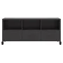 TV-Möbel aus schwarzem Stahl, 100,5x39x43,5 cm. von , TV-Möbel - Ref: Foro24-846692, Preis: 83,49 €, Rabatt: %