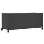 TV-Möbel aus schwarzem Stahl, 100,5x39x43,5 cm. von , TV-Möbel - Ref: Foro24-846692, Preis: 83,49 €, Rabatt: %