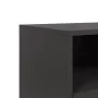 Mueble de TV acero negro 100,5x39x43,5 cm de , Muebles TV - Ref: Foro24-846692, Precio: 83,49 €, Descuento: %