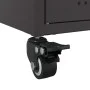 TV-Möbel aus schwarzem Stahl, 100,5x39x43,5 cm. von , TV-Möbel - Ref: Foro24-846692, Preis: 83,49 €, Rabatt: %