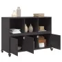 Schwarzer Stahlschrank 100,5x39x72 cm von , Sideboards - Ref: Foro24-846734, Preis: 134,55 €, Rabatt: %