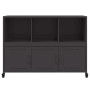 Aparador de acero negro 100,5x39x72 cm de , Aparadores - Ref: Foro24-846734, Precio: 126,03 €, Descuento: %