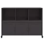 Schwarzer Stahlschrank 100,5x39x72 cm von , Sideboards - Ref: Foro24-846734, Preis: 134,55 €, Rabatt: %